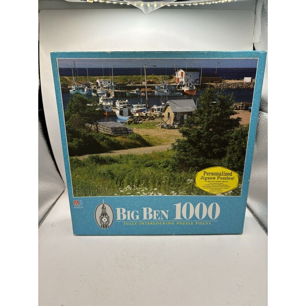 Vintage 1998 Big Ben 1000 Piece Puzzle Cape Breton Island, Canada Sealed